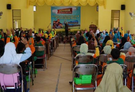 Lomba Menyimak Cerita dan Promosi Minat Baca pada Semarak Perpustakaan Kabupaten Bantul