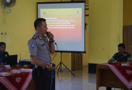 Lomba Bhabinkamtibmas Tingkat Polda DIY Di Balai Desa Baturetno