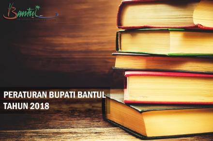 Produk Hukum Kabupaten Bantul Tahun 2018