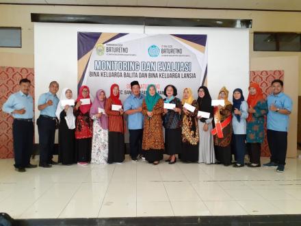 MONITORING DAN EVALUASI BINA KELUARGA BALITA DAN BINA KELUARGA LANSIA DESA BATURETNO