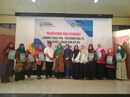 MONITORING DAN EVALUASI POSYANDU BALITA, POSYANDU LANSIA DAN KP IBU TAHUN 2019
