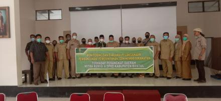MONITORING DAN EVALUASI DI KALURAHAN BATURETNO