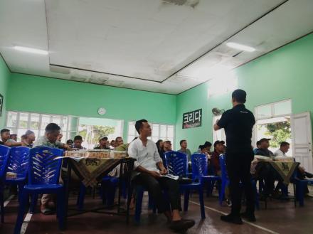 SOSIALISASI BAHAYA NAPZA DI PADUKUHAN MANTUP
