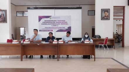 Bimbingan Teknis Pendataan Indikator Kesejahteraan Sosial Kabupetan Bantul