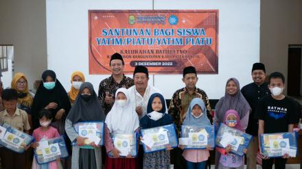 Santunan Bagi Siswa Yatim/Piatu/Yatim Piatu Kalurahan Baturetno