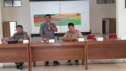 Peningkatan Kapasitas Anggota Satlinmas Kalurahan Kabupaten Bantul Tahun 2023  