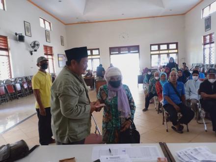 PENYALURAN BANTUAN LANGSUNG TUNAI DANA DESA (BLT-DD) TAHAP VII TAHUN 2023