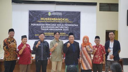 MUSRENBANGKAL PENYUSUNAN PERUBAHAN RKP TAHUN 2023