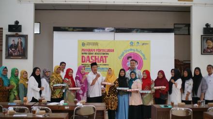 PENYALURAN PROGRAM DAPUR SEHAT ATASI STUNTING UNTUK BALITA DAN IBU HAMIL