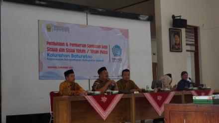 PEMBINAAN DAN PEMBERIAN SANTUANAN SISWA-SISWI YATIM DAN YATIM PIATU