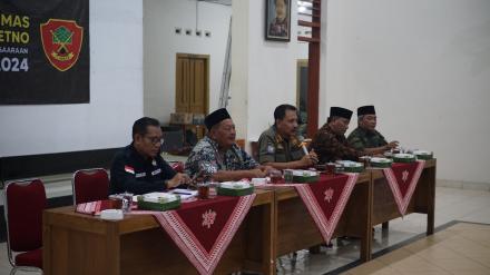 PEMBINAAN SATLINMAS DALAM RANGKA PERSIAPAN PEMILU 2024 DAN PEMBAGIAN TUGAS PAM PEMILU DI MASING-MASI