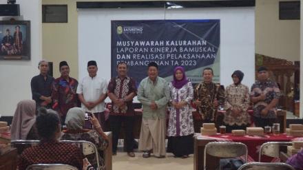 MUSKAL LAPORAN KINERJA BAMUSKAL DAN REALISASI PELAKSANAAN PEMBANGUNAN TAHUN 2023