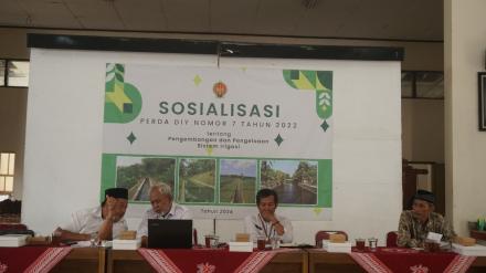 SOSIALISASI PERDA DIY TENTANG SALURAN IRIGASI