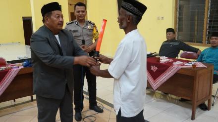 Penyerahan Alkap Poskamling
